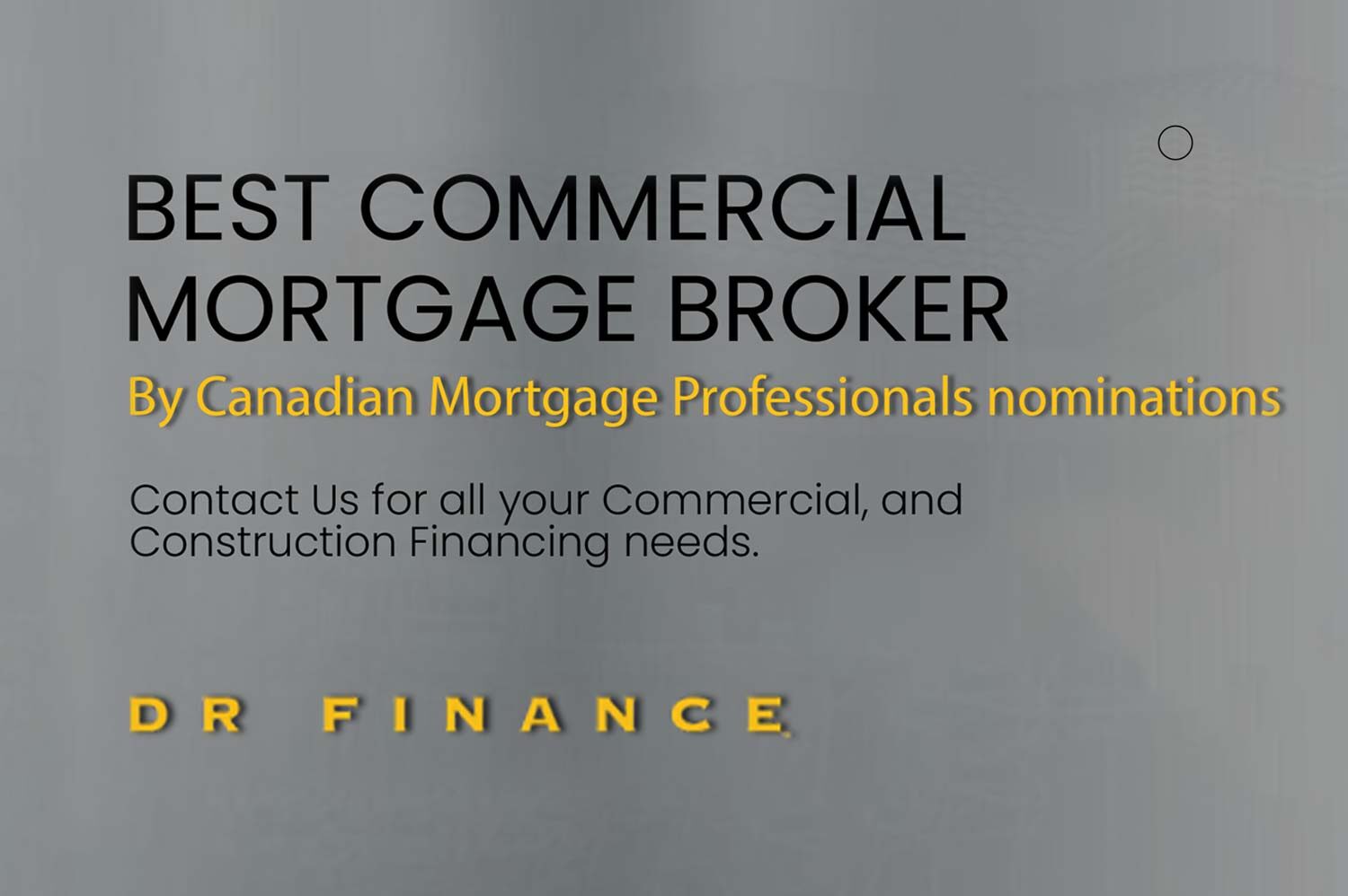 Commercial Mortgage Broker Toronto